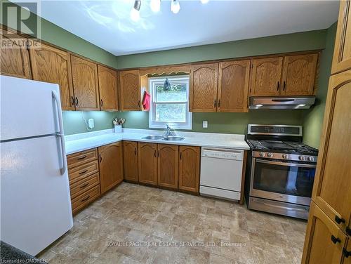 1160 Montgomery Drive, Oakville (Glen Abbey), ON - Indoor Photo Showing Kitchen With Double Sink