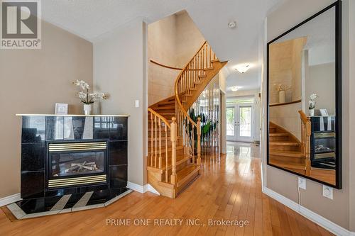 3797 Barley Trail, Mississauga (Churchill Meadows), ON - Indoor Photo Showing Other Room With Fireplace