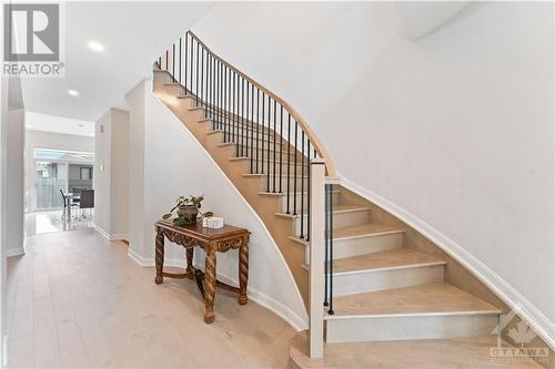 Granduer curved stair case (near foyer) - 700 Coast Circle, Manotick, ON - Indoor Photo Showing Other Room