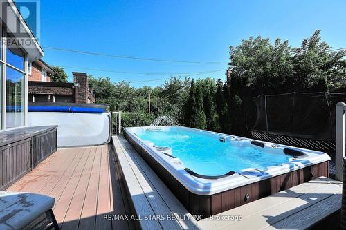 97 Danesbury Avenue, Toronto (Briar Hill-Belgravia), ON - Outdoor With Above Ground Pool With Deck Patio Veranda With Exterior