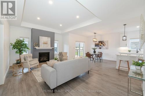 1050 Kincaid Street, North Perth (32 - Listowel), ON - Indoor Photo Showing Living Room With Fireplace