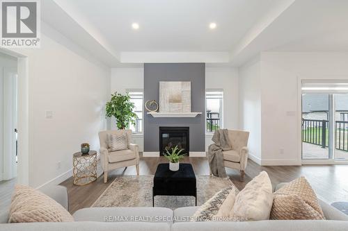 1050 Kincaid Street, North Perth (32 - Listowel), ON - Indoor Photo Showing Living Room With Fireplace