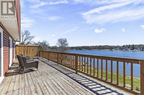 1093 Sunnyside Dr, Algoma Mills, ON - Outdoor With Body Of Water With Deck Patio Veranda