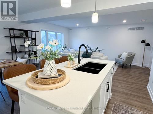 57 Silverleaf Path, St. Thomas, ON - Indoor Photo Showing Kitchen With Double Sink