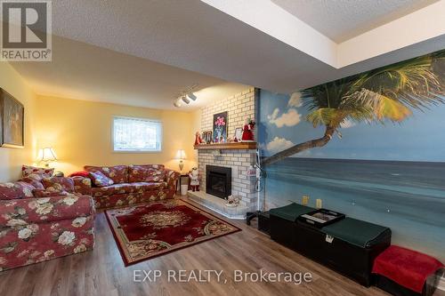 1136 Aldersbrook Road, London, ON - Indoor With Fireplace