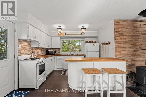 29 Fire Route 79B, Galway-Cavendish And Harvey, ON - Indoor Photo Showing Kitchen With Double Sink