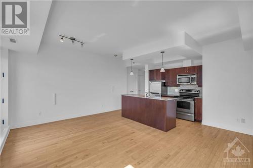 235 Kent Street Unit#1212, Ottawa, ON - Indoor Photo Showing Kitchen With Stainless Steel Kitchen