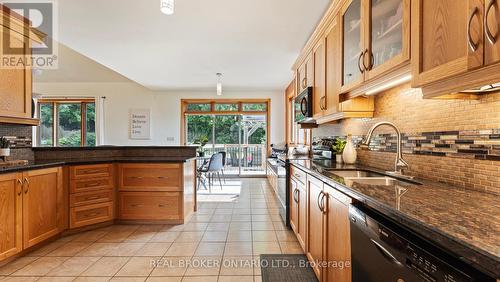 12 North Street, Brantford, ON - Indoor Photo Showing Kitchen With Double Sink