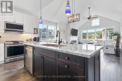 133 Red Pine Street, Blue Mountains (Blue Mountain Resort Area), ON - Indoor Photo Showing Kitchen With Double Sink With Upgraded Kitchen