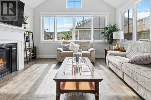 133 Red Pine Street, Blue Mountains (Blue Mountain Resort Area), ON - Indoor Photo Showing Living Room With Fireplace