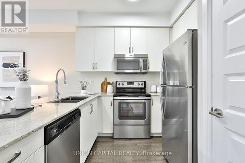 109 - 23 Eldora Avenue, Toronto, ON - Indoor Photo Showing Kitchen With Stainless Steel Kitchen With Double Sink With Upgraded Kitchen