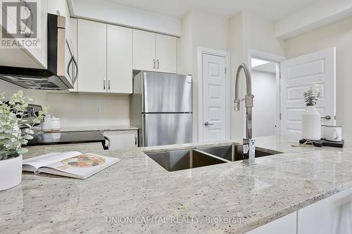 109 - 23 Eldora Avenue, Toronto, ON - Indoor Photo Showing Kitchen With Double Sink With Upgraded Kitchen