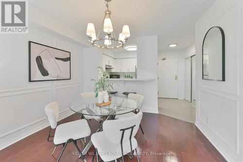 207 - 1 Emerald Lane, Vaughan, ON - Indoor Photo Showing Dining Room