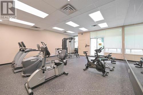 207 - 1 Emerald Lane, Vaughan, ON - Indoor Photo Showing Gym Room