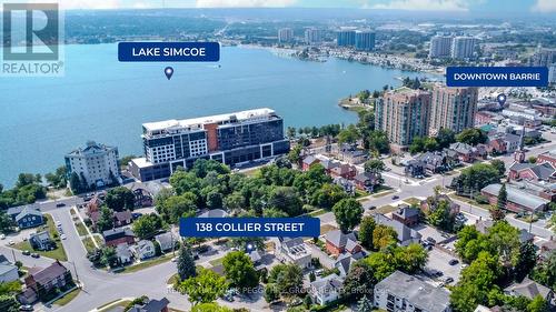 138 Collier Street, Barrie, ON - Outdoor With Body Of Water With View