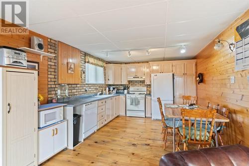 3 Track Road, Cape Broyle, NL - Indoor Photo Showing Kitchen With Double Sink