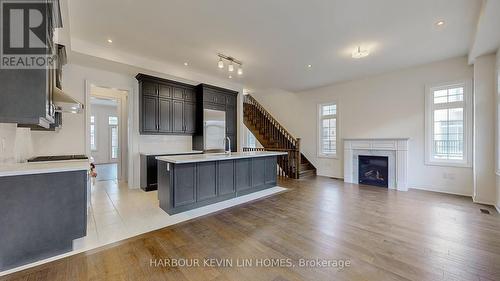 1 Gardeners Lane, Markham (Angus Glen), ON - Indoor Photo Showing Living Room With Fireplace