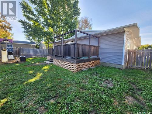 140 Laing Crescent, Weyburn, SK - Outdoor With Deck Patio Veranda