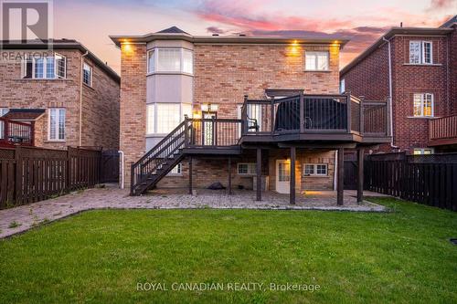 33 Rubysilver Drive, Brampton (Vales Of Castlemore), ON - Outdoor With Deck Patio Veranda With Exterior