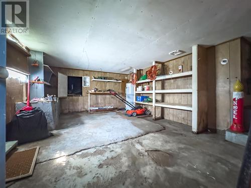 18 Main Street, English Harbour East, NL - Indoor Photo Showing Garage