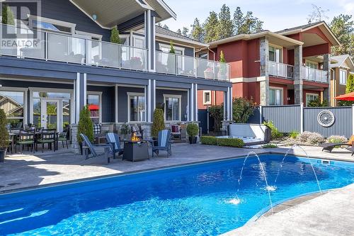 614 Quarry Avenue, Kelowna, BC - Outdoor With In Ground Pool With Deck Patio Veranda