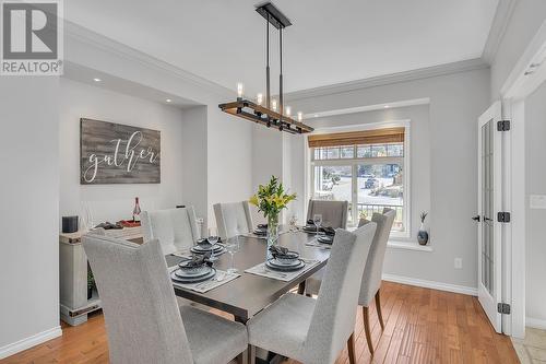 614 Quarry Avenue, Kelowna, BC - Indoor Photo Showing Dining Room