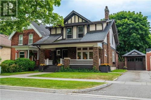 7 Chestnut Avenue N, Brantford, ON - Outdoor With Deck Patio Veranda With Facade