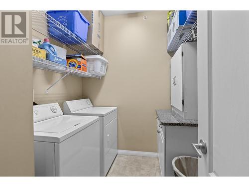 1962 Enterprise Way Unit# 411, Kelowna, BC - Indoor Photo Showing Laundry Room