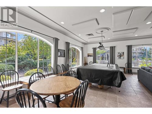 1962 Enterprise Way Unit# 411, Kelowna, BC - Indoor Photo Showing Dining Room