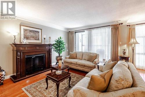 89 Pine St # 1102, Sault Ste Marie, ON - Indoor Photo Showing Living Room With Fireplace