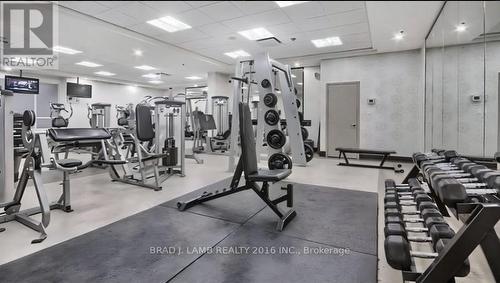 1410 - 55 Ontario Street, Toronto (Moss Park), ON - Indoor Photo Showing Gym Room