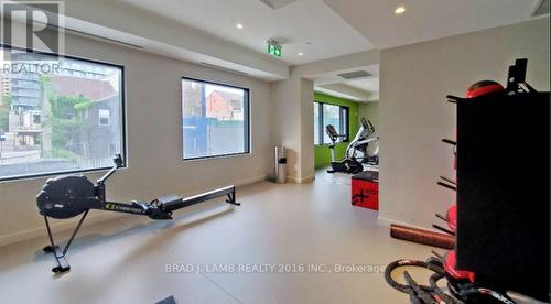 1410 - 55 Ontario Street, Toronto (Moss Park), ON - Indoor Photo Showing Gym Room