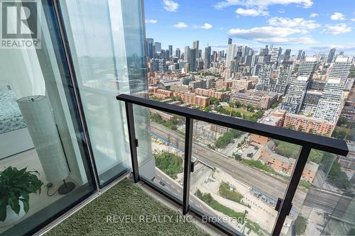 3303 - 16 Bonnycastle Street, Toronto (Waterfront Communities), ON - Outdoor With Balcony With View