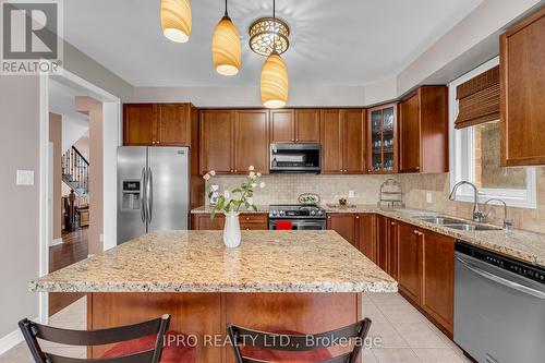 42 Atchison Drive, Caledon, ON - Indoor Photo Showing Kitchen With Double Sink