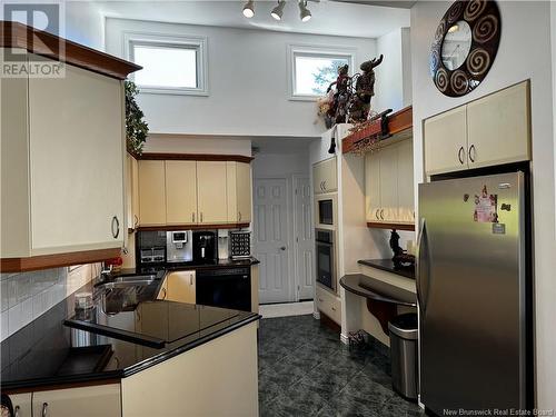 35 Guerrette Street, Edmundston, NB - Indoor Photo Showing Kitchen With Double Sink