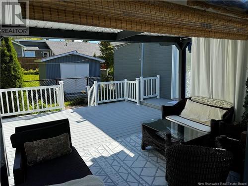 35 Guerrette Street, Edmundston, NB - Outdoor With Deck Patio Veranda With Exterior