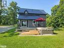 Hot tub and deck for entertaining - 3010 Matchedash Street, Severn, ON  - Outdoor With Deck Patio Veranda 