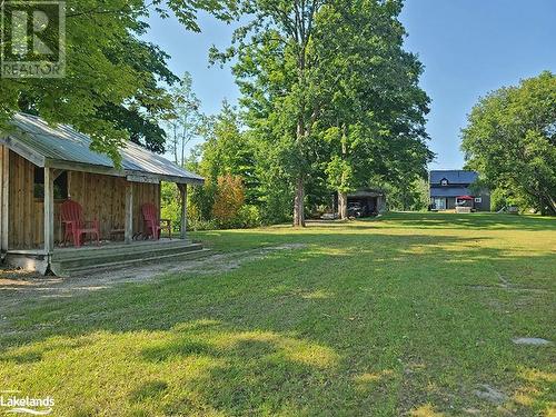 View from the water showing the expansive yard - 3010 Matchedash Street, Severn, ON - Outdoor