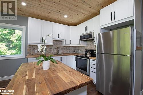 3010 Matchedash Street, Severn, ON - Indoor Photo Showing Kitchen With Upgraded Kitchen