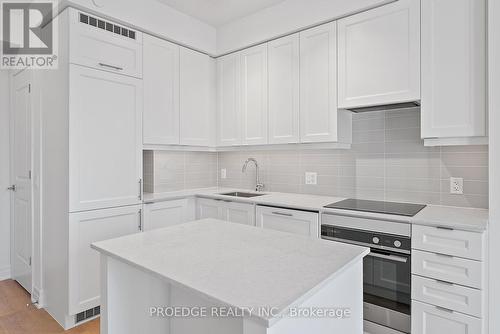 801 - 30 Elm Drive W, Mississauga (Fairview), ON - Indoor Photo Showing Kitchen With Upgraded Kitchen