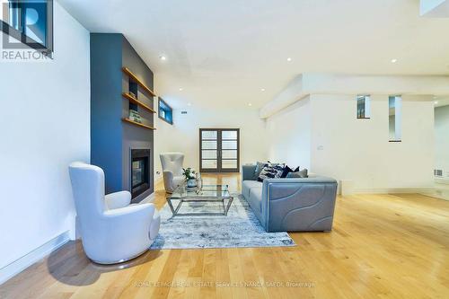 12 York Road, Toronto, ON - Indoor Photo Showing Other Room With Fireplace