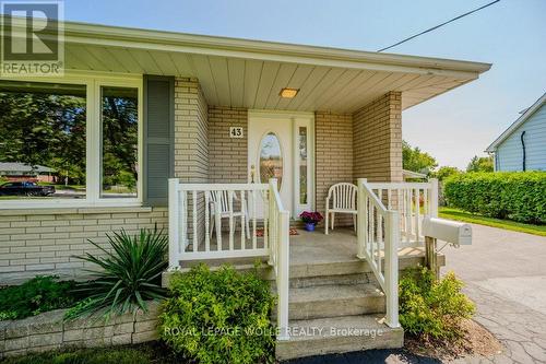 43 Windom Road, Kitchener, ON - Outdoor With Deck Patio Veranda