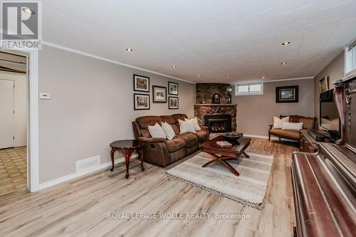 43 Windom Road, Kitchener, ON - Indoor With Fireplace