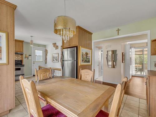 Dining room - 7344 Av. Des Picas, Québec (Charlesbourg), QC - Indoor Photo Showing Dining Room