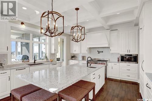 330 Spruce Creek Drive, Edenwold Rm No. 158, SK - Indoor Photo Showing Kitchen With Upgraded Kitchen