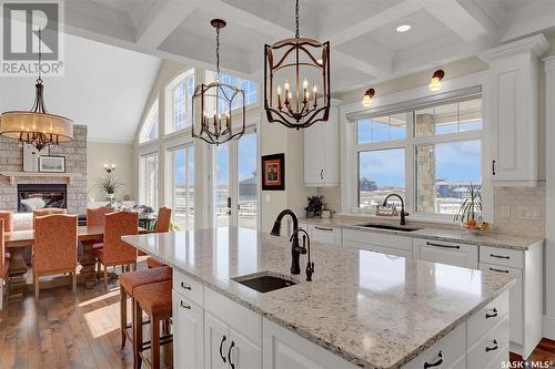 330 Spruce Creek Drive, Edenwold Rm No. 158, SK - Indoor Photo Showing Kitchen With Upgraded Kitchen