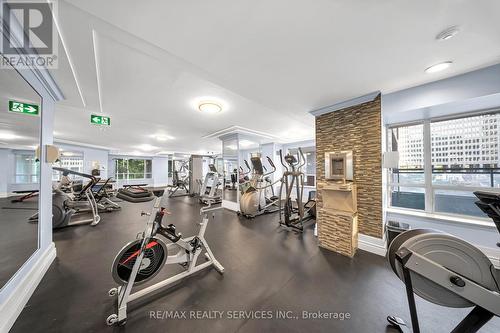 908 - 887 Bay Street, Toronto, ON - Indoor Photo Showing Gym Room