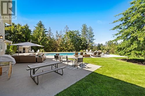 2378 Saucier Road, Kelowna, BC - Outdoor With In Ground Pool With Deck Patio Veranda