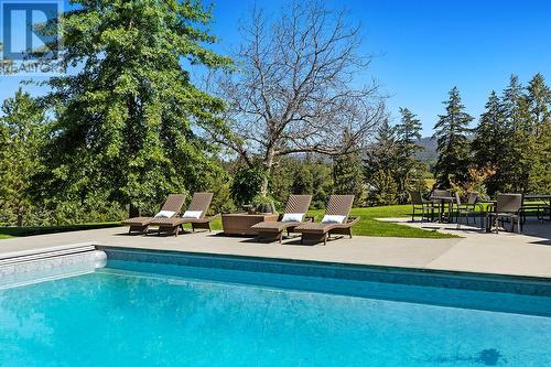 2378 Saucier Road, Kelowna, BC - Outdoor With In Ground Pool