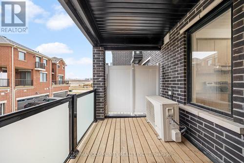 3364 Thunderbird Promenade, Pickering, ON - Outdoor With Balcony With Exterior